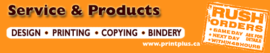 Printplus, Stationery, Brochures, Flyers, Newsletters, Labels, Certificates, Note Pads, Business Forms, Invitations